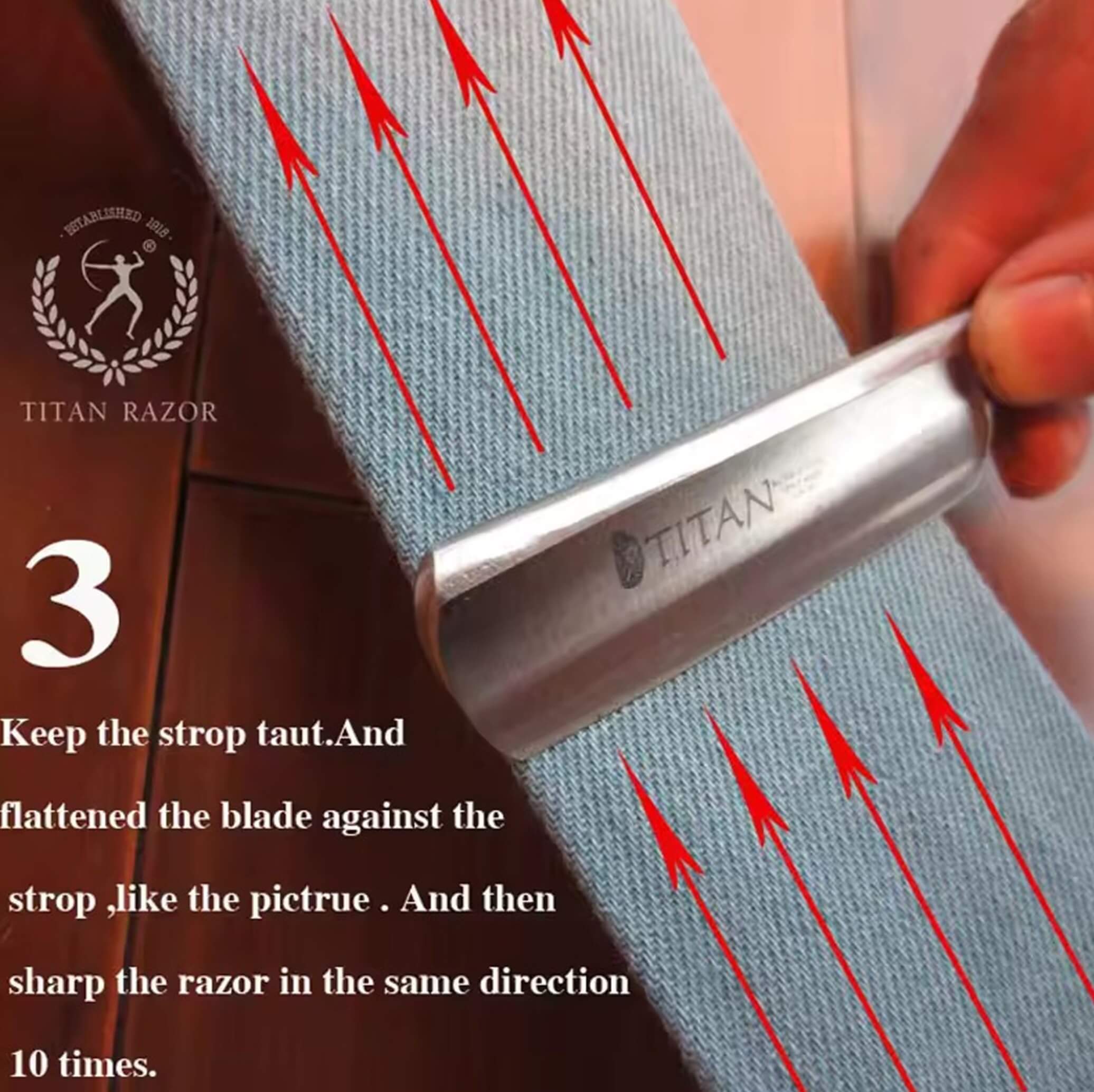 Titan Professional Straight Razor Kit