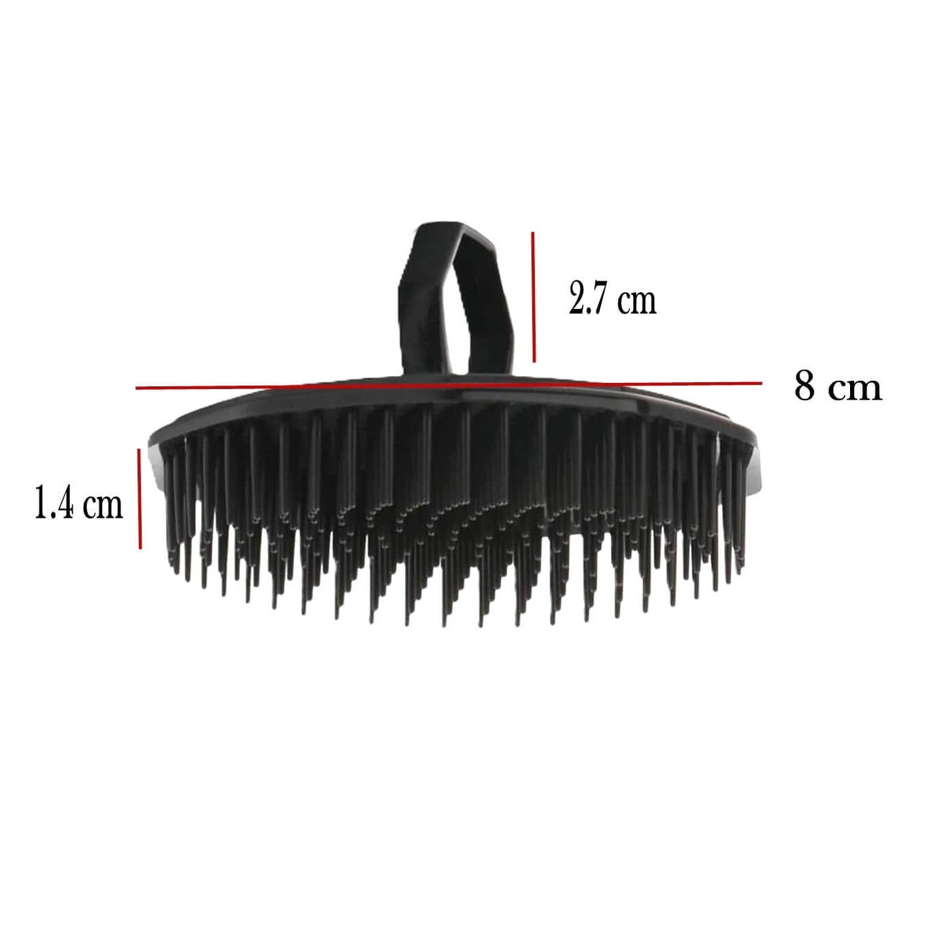Hair - Scalp Brush Dimensions