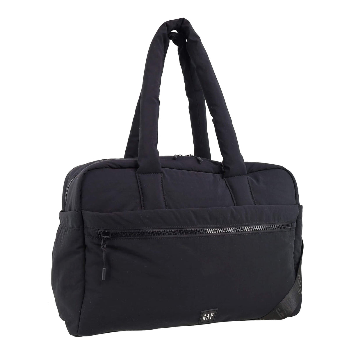 GAP 85 Nylon Modern Overnighter Tote Bag in Black