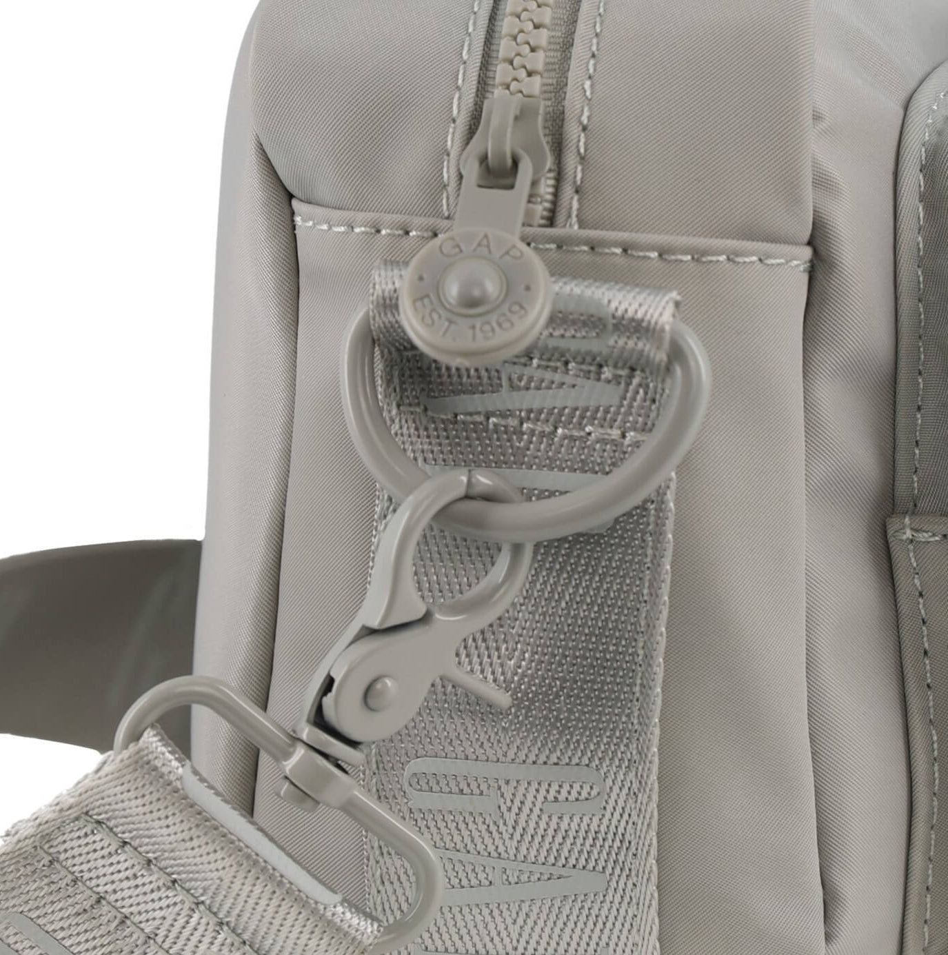 GAP Ladies RFID Nylon Crossbody Bag in Chino