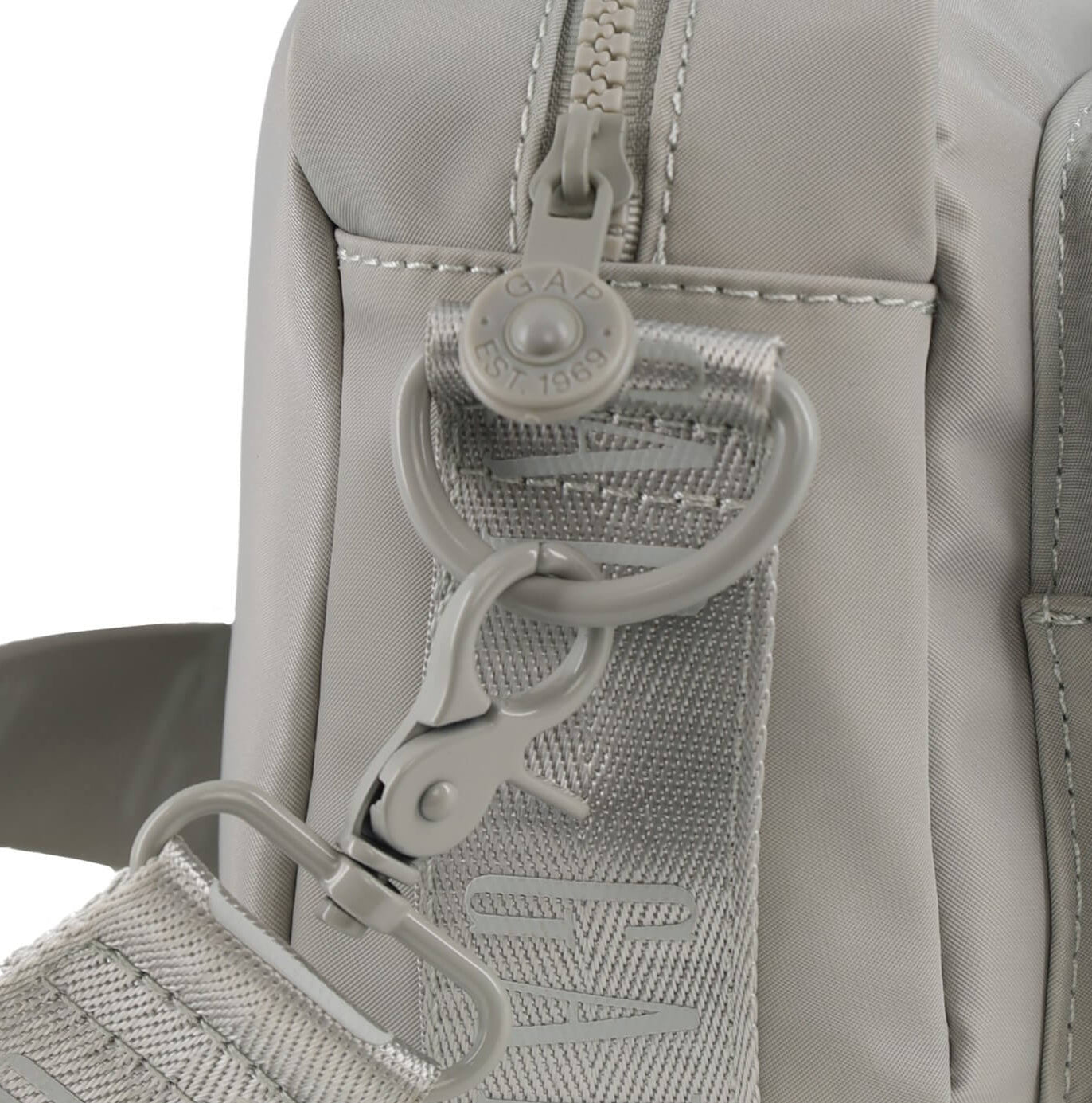 GAP Ladies RFID Nylon Crossbody Bag in Chino