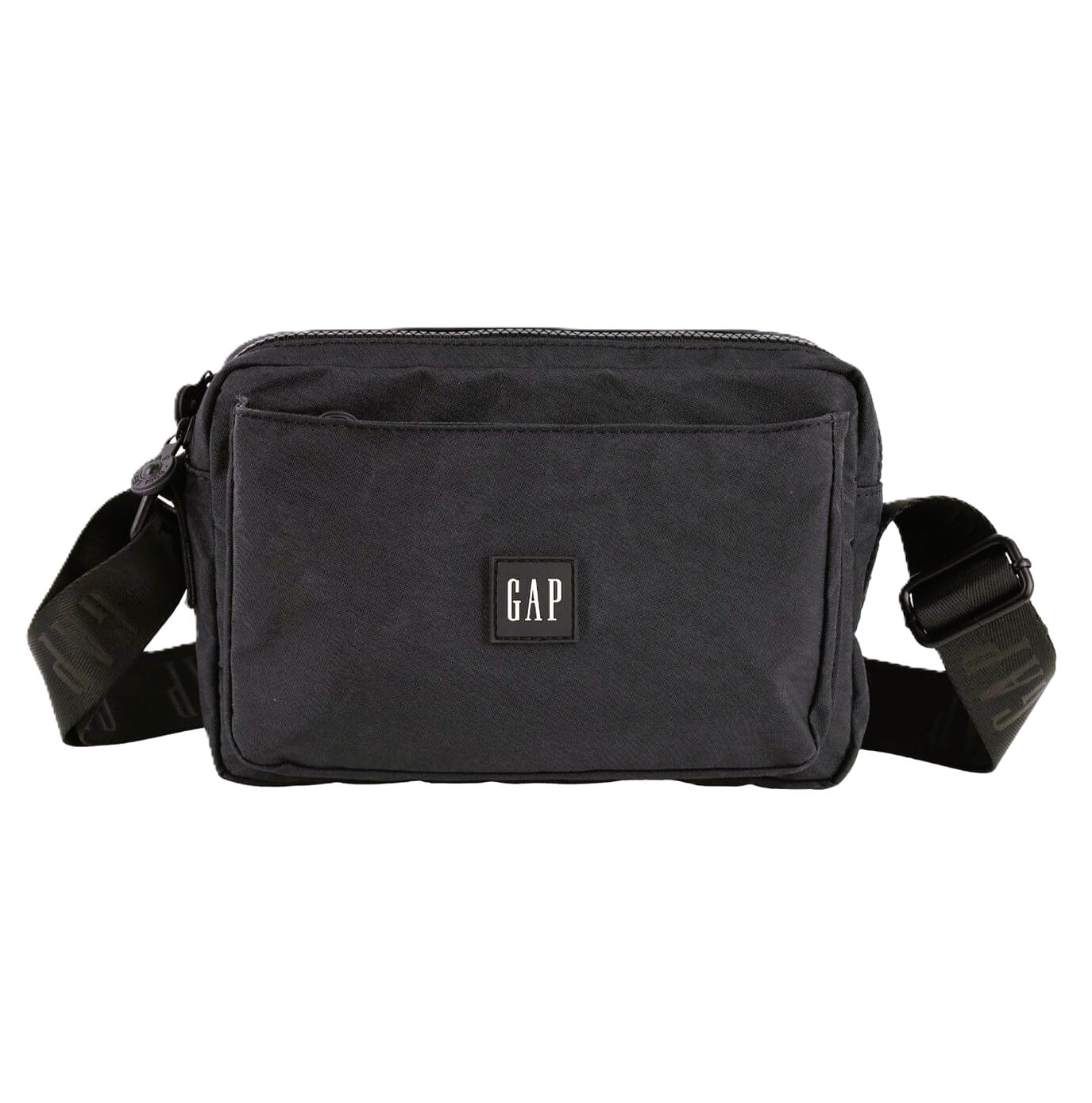GAP Ladies RFID Nylon Crossbody Bag in Black