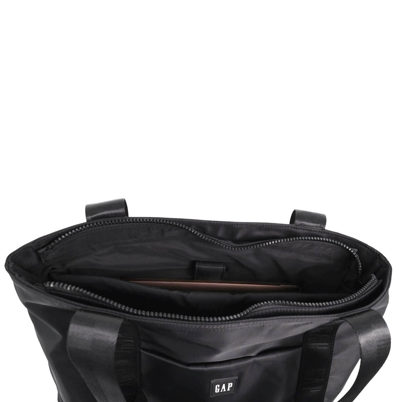 GAP Ladies RFID Nylon Tote Bag in Black