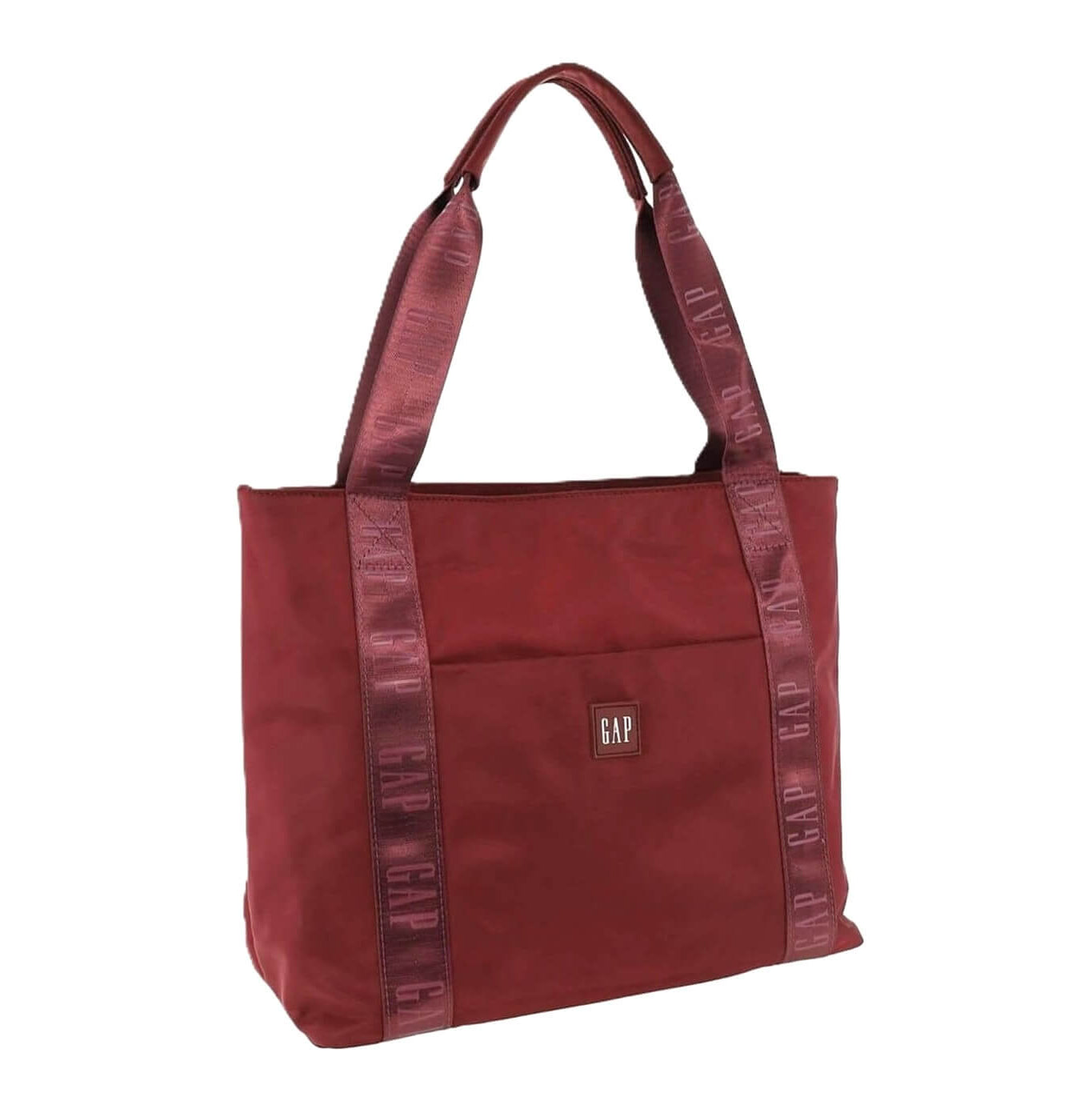 GAP Ladies RFID Nylon Tote Bag in Wine