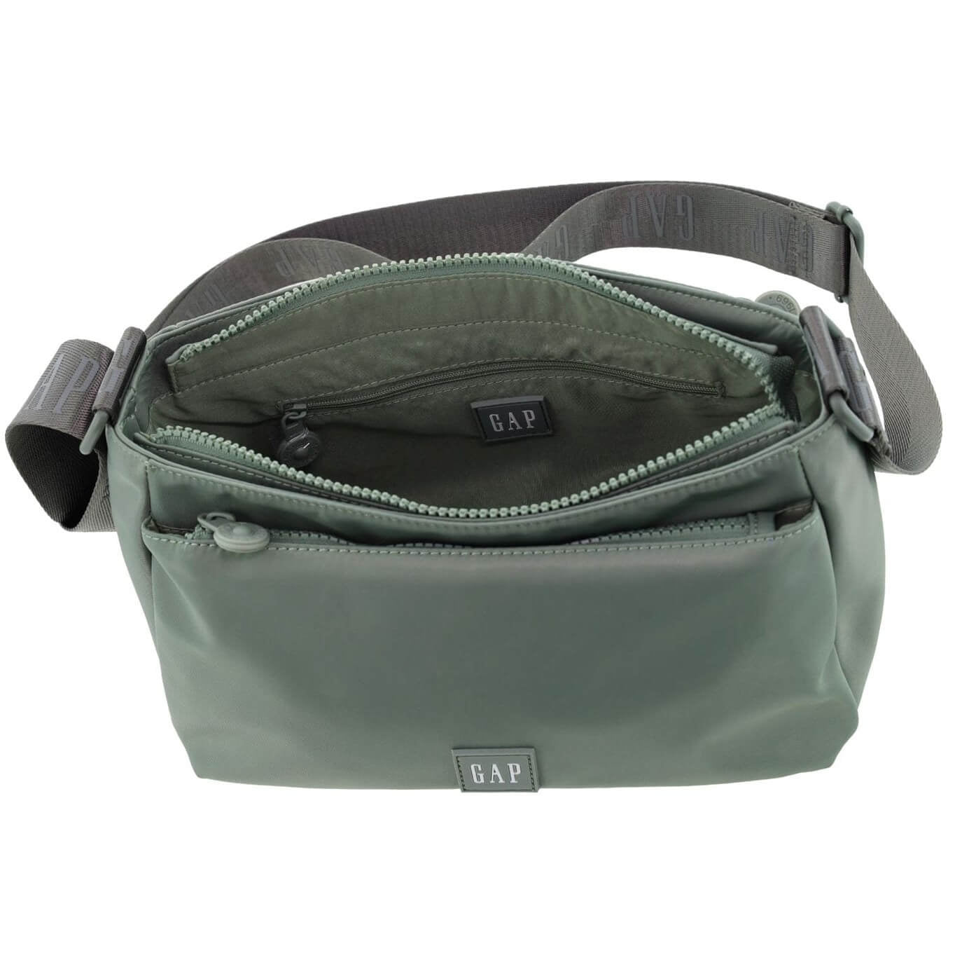 GAP Nylon Unisex Crossbody Bag in Twig