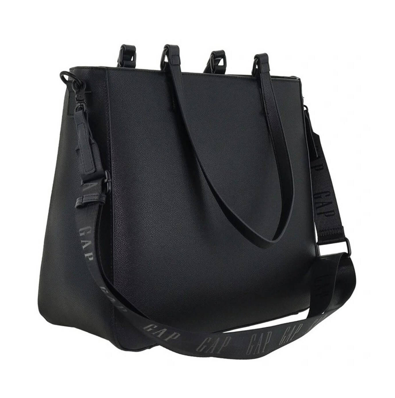 GAP Ladies Vegan Leather Modern Business Bag in Black