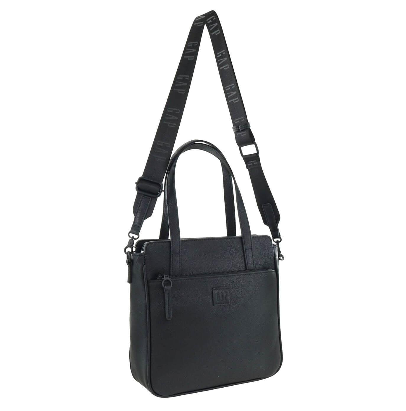 GAP Ladies Vegan Leather Mini Tote Bag in Black