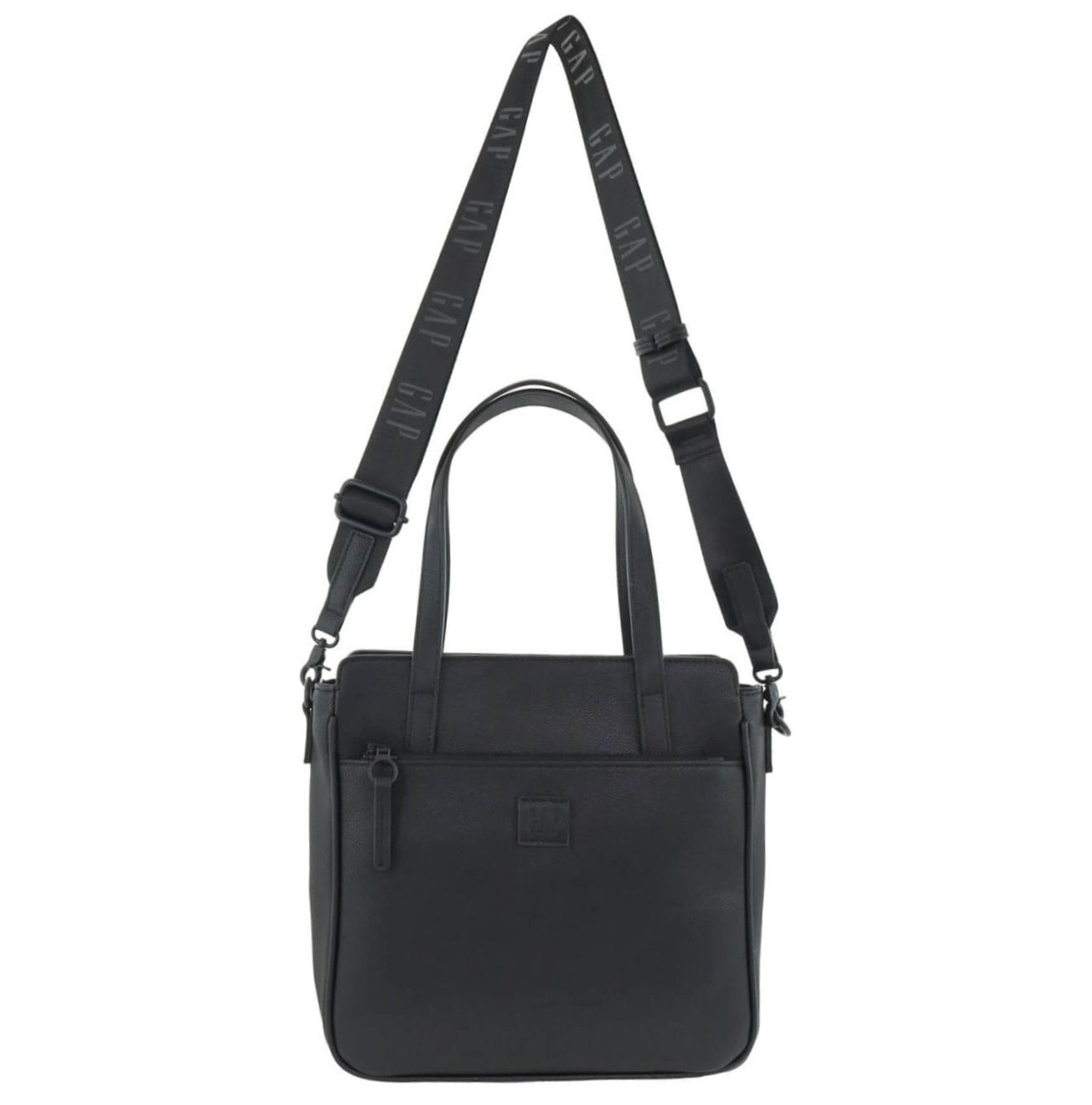 GAP Ladies Vegan Leather Mini Tote Bag in Black