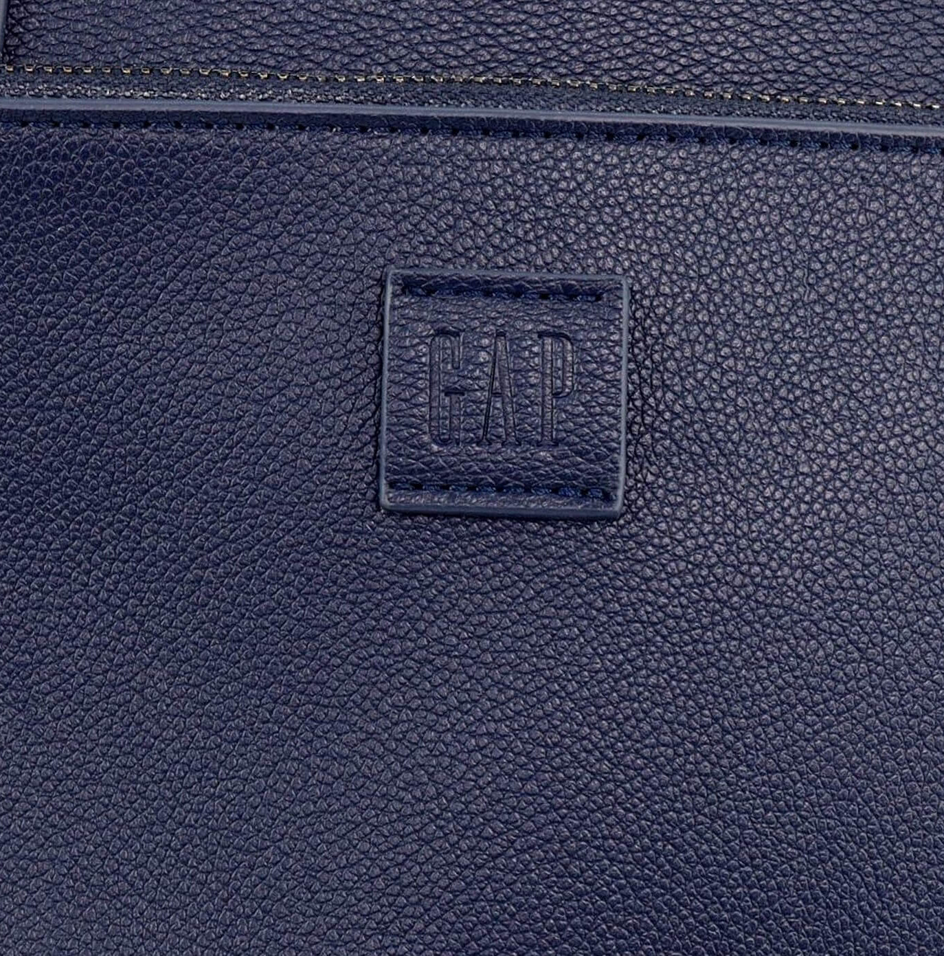 GAP Ladies Vegan Leather Mini Tote Bag in Navy