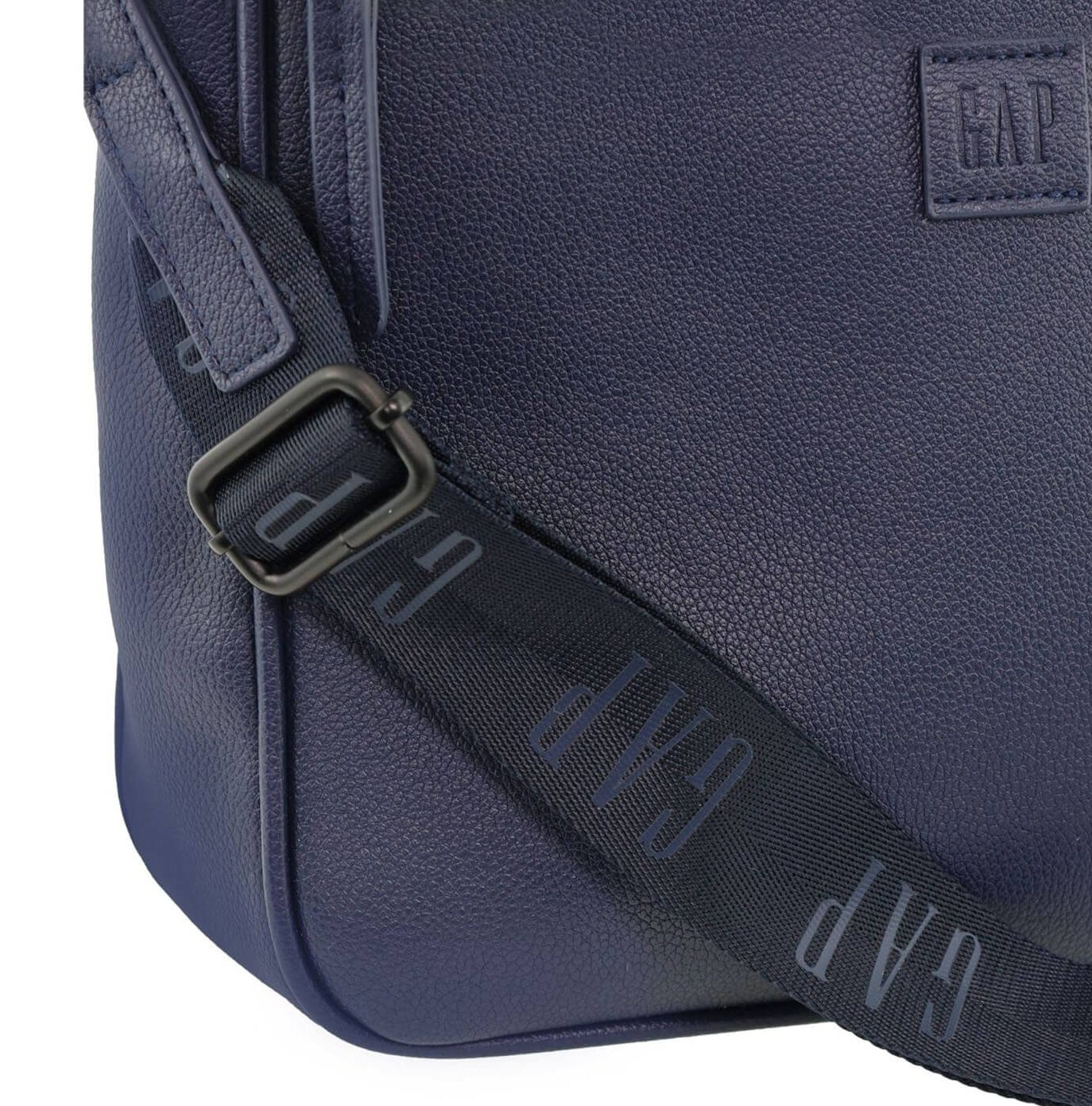 GAP Ladies Vegan Leather Mini Tote Bag in Navy