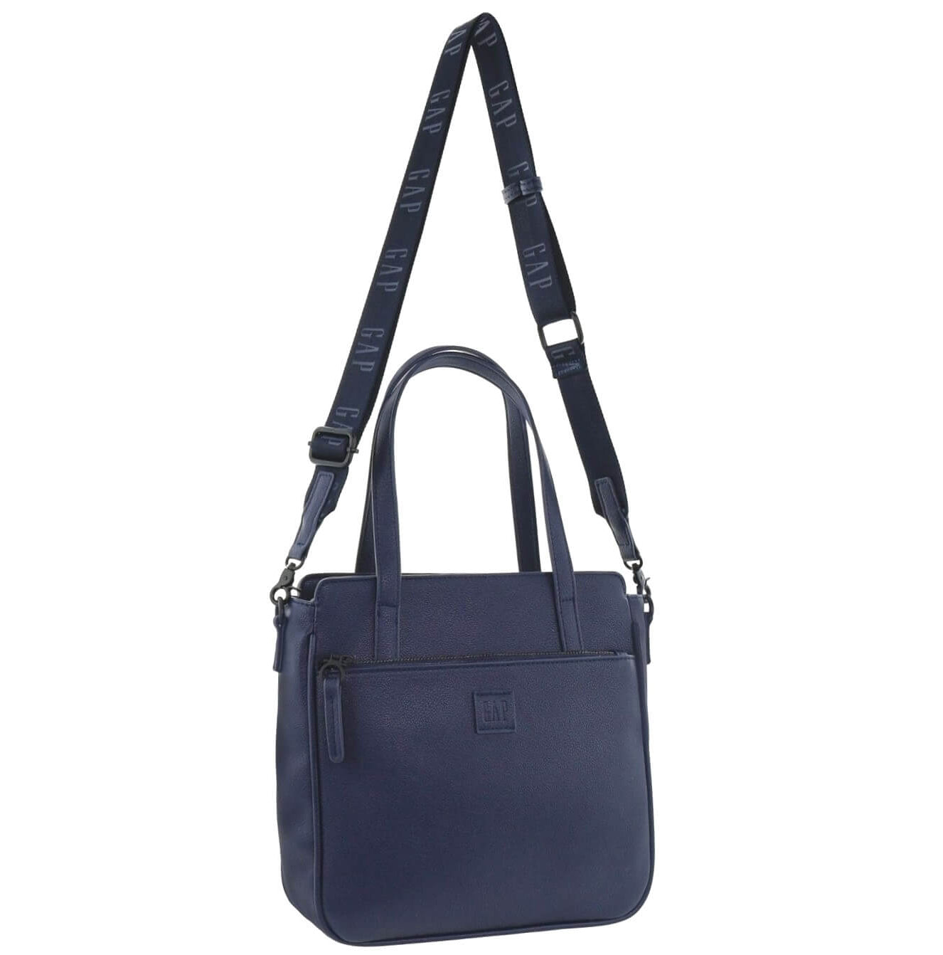 GAP Ladies Vegan Leather Mini Tote Bag in Navy