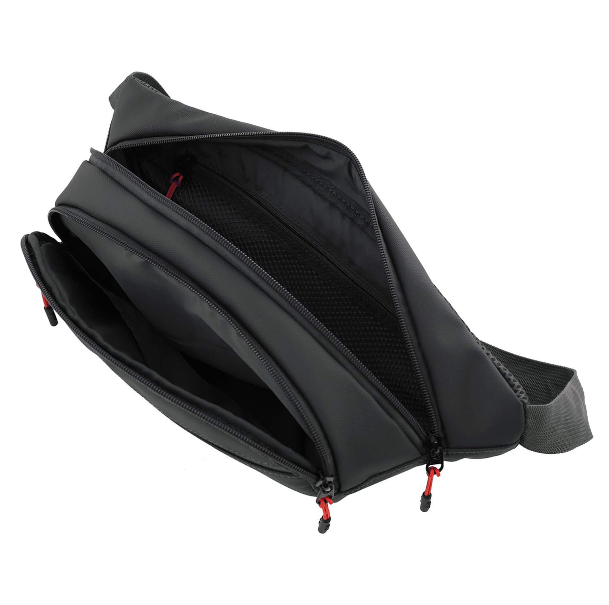 GAP 69 Water Repellent Nylon Sling Waist Bag in Black
