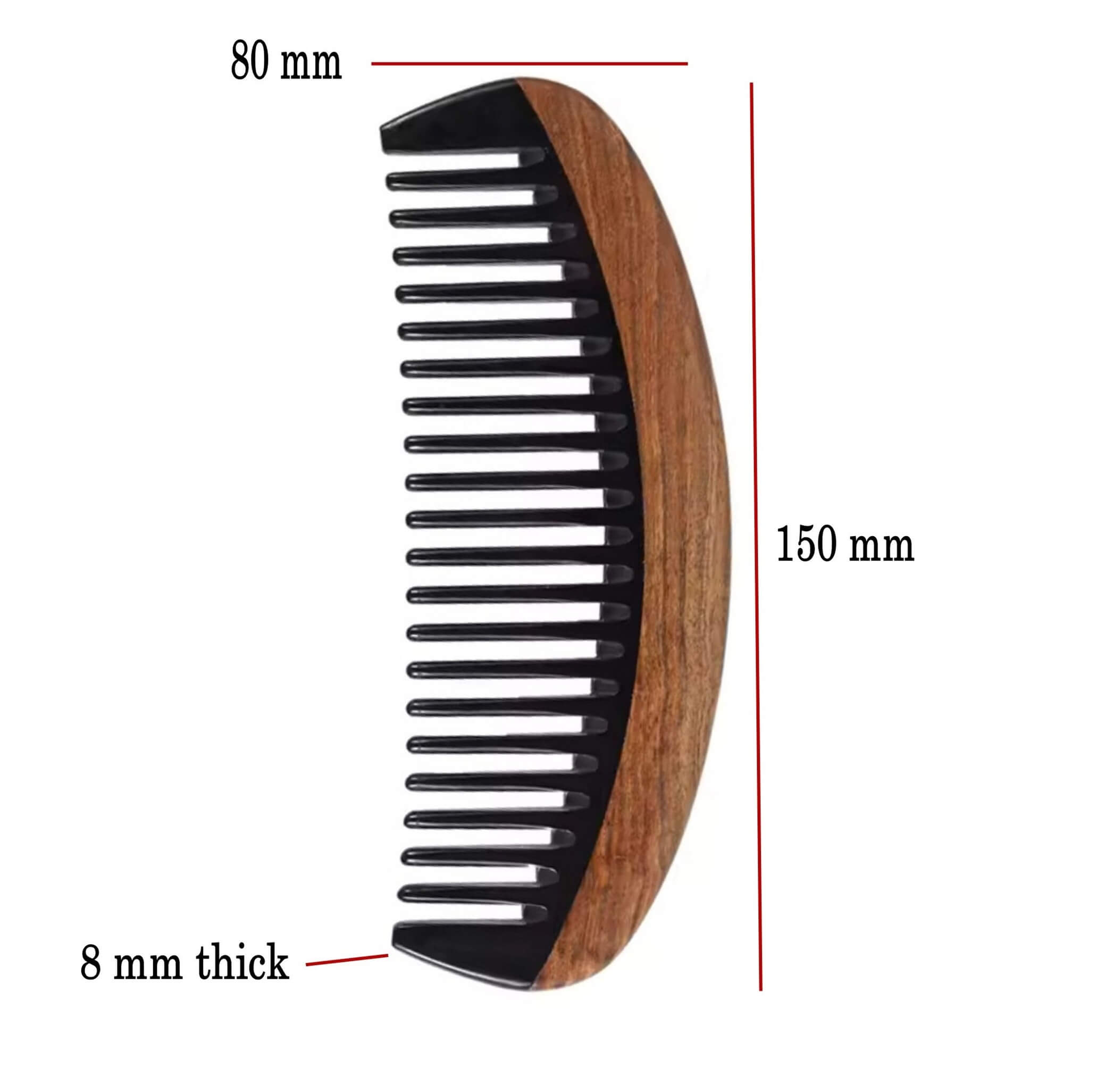 Anti-Static Horn Comb For Healthy Hair