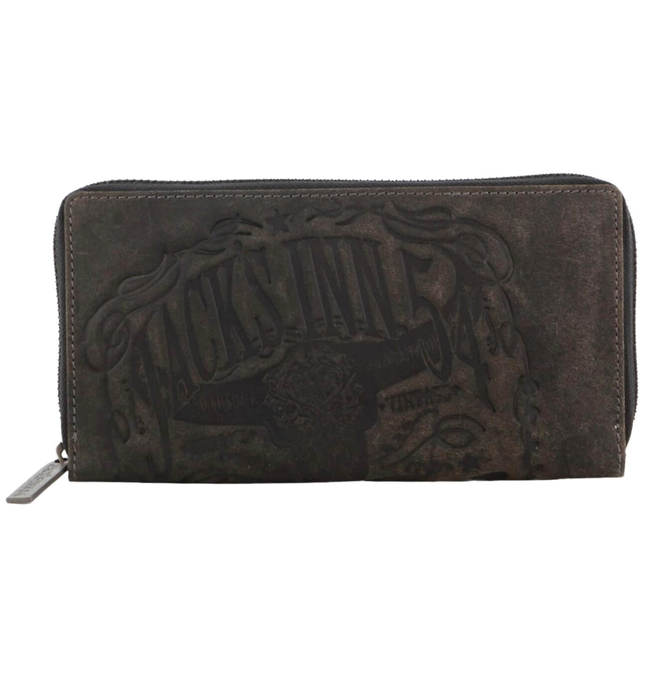 Jacks Inn 54 (JACK-20) Liquor Ladies Leather Wallet/Brown