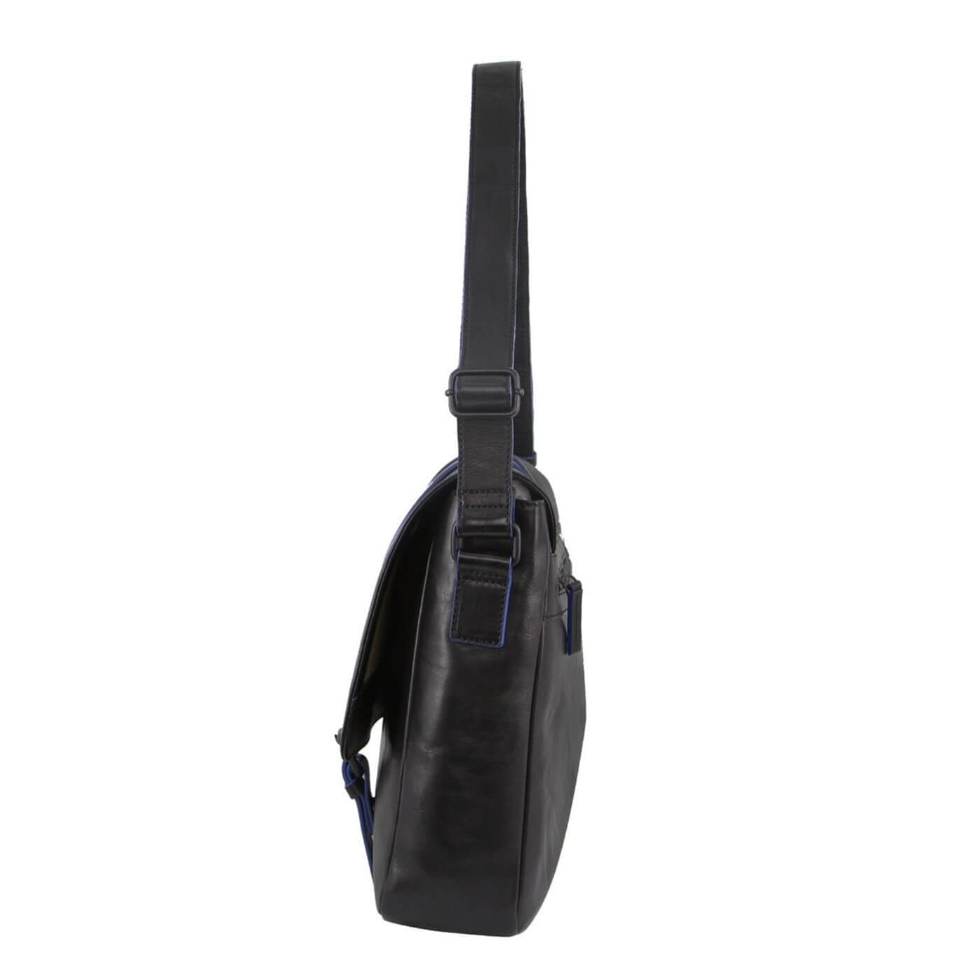 Pierre Cardin PC3313 Crumple Leather Computer Bag/Black