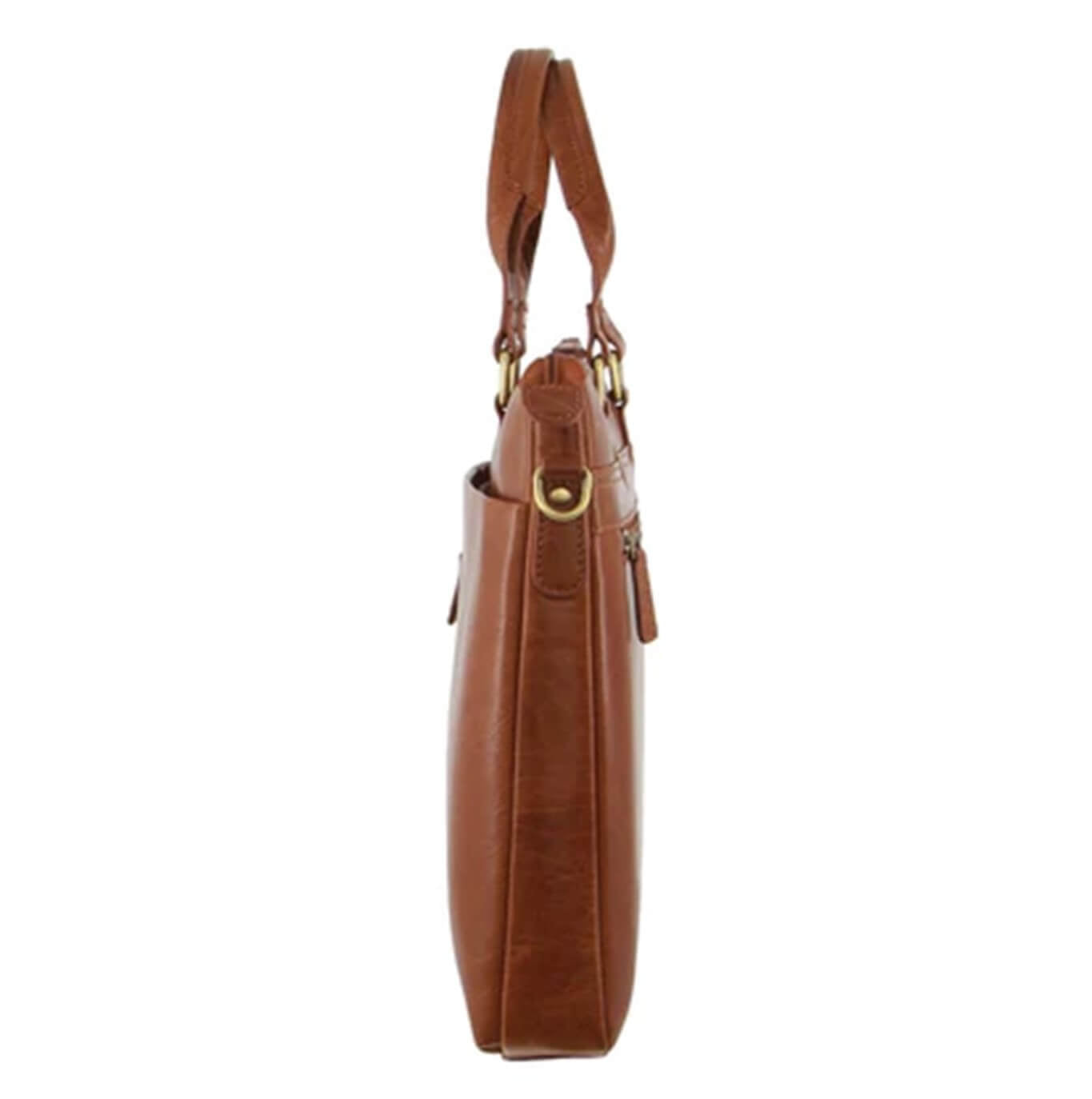 Pierre Cardin PC3621 Leather Business-Briefcase Bag/Tan