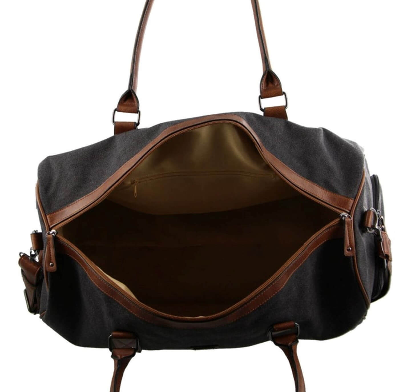 Pierre Cardin PC2887 Canvas Overnight Duffle Bag/Black