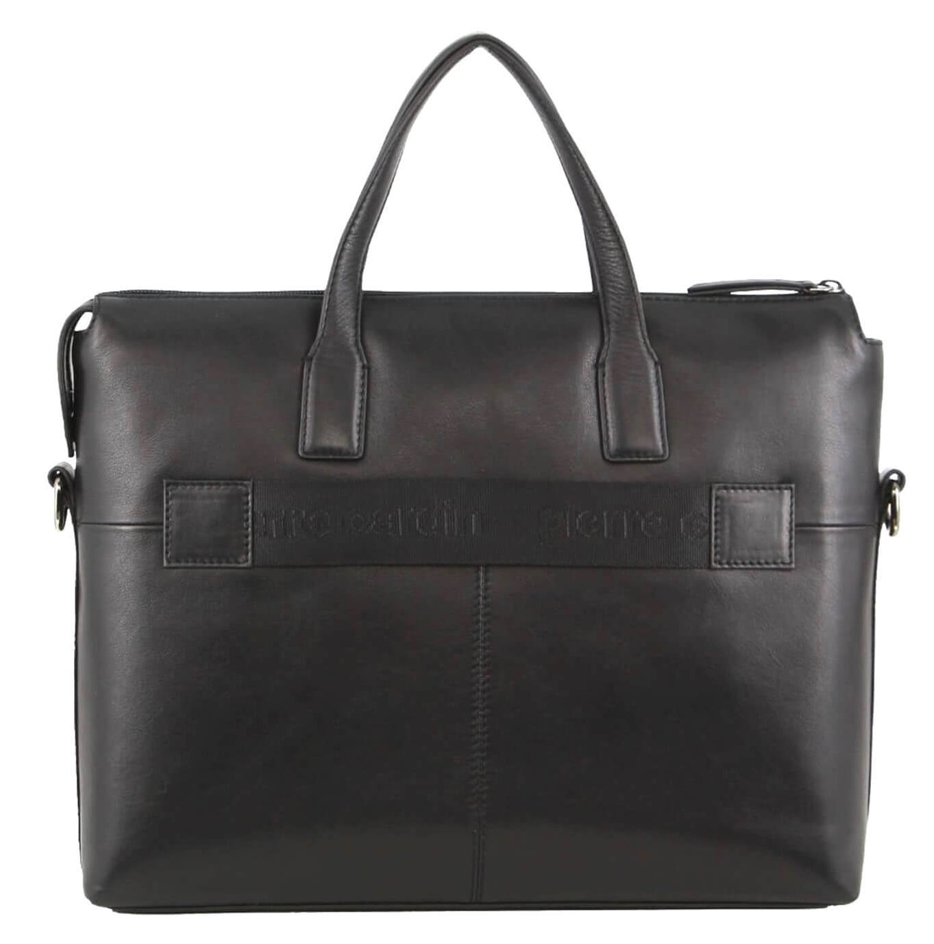 Pierre Cardin PC3841 Mens Leather Business Computer Bag/Black