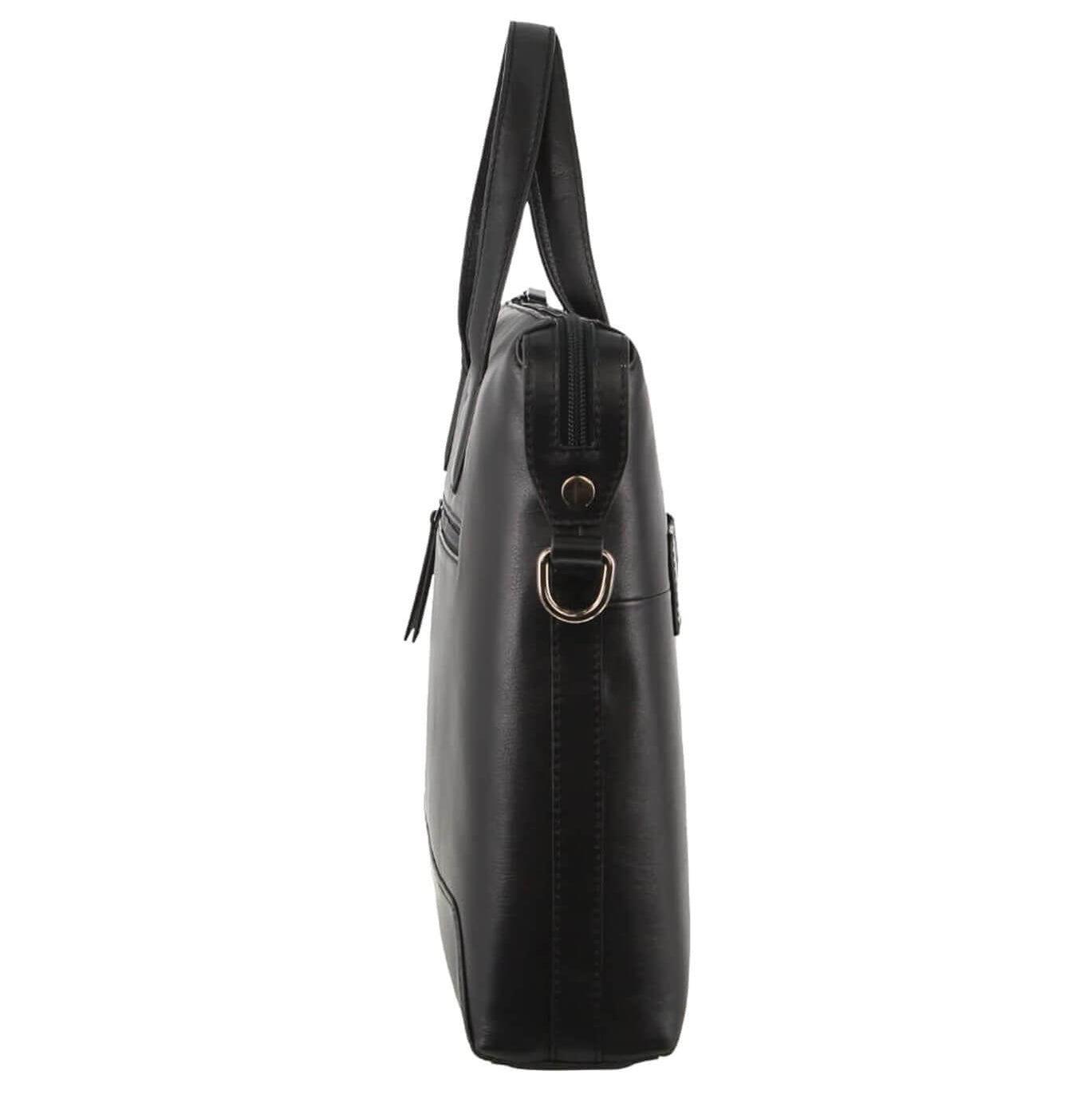 Pierre Cardin PC3841 Mens Leather Business Computer Bag/Black