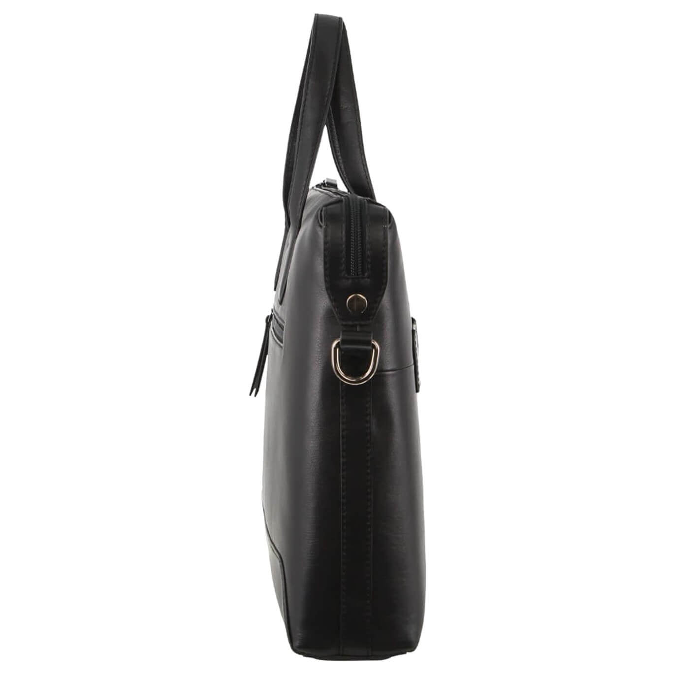 Pierre Cardin PC3841 Mens Leather Business Computer Bag/Black
