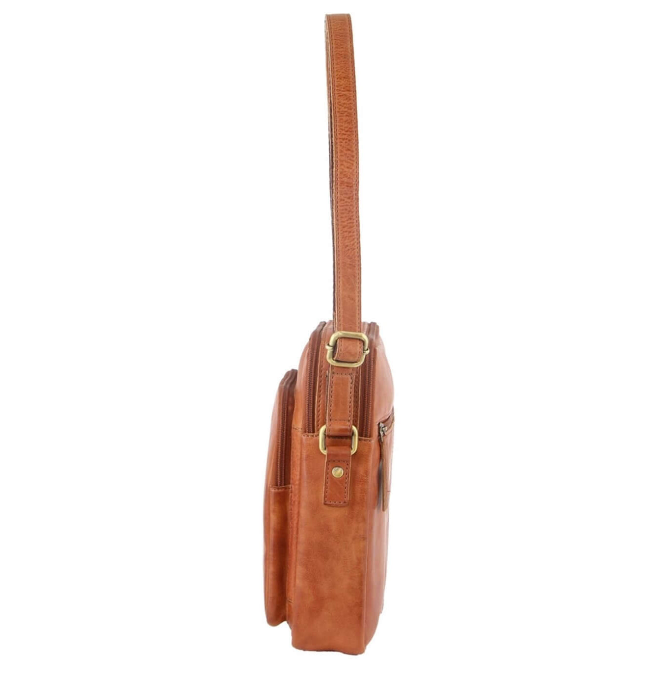 Pierre Cardin PC2804 Rustic Leather iPad Bag/Cognac