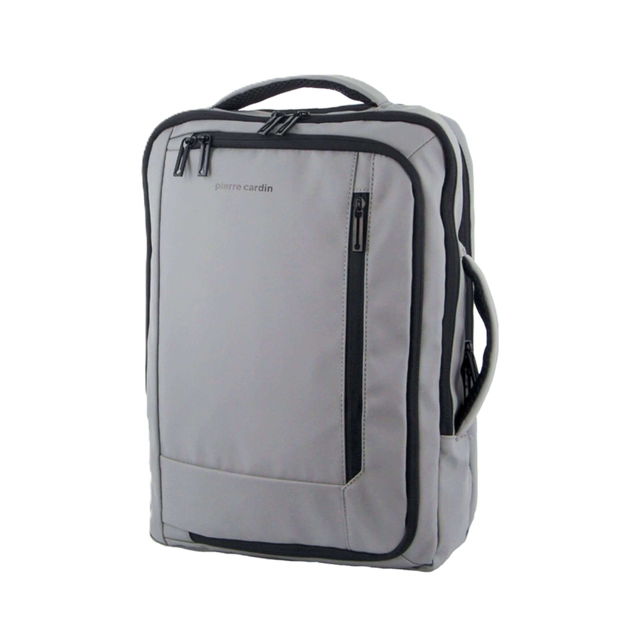 Pierre Cardin Nylon Travel and Business Backpack in Grey