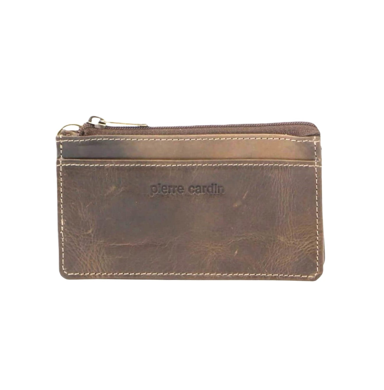Pierre Cardin PC2277 Italian Leather Coin-Key Purse/Mushroom