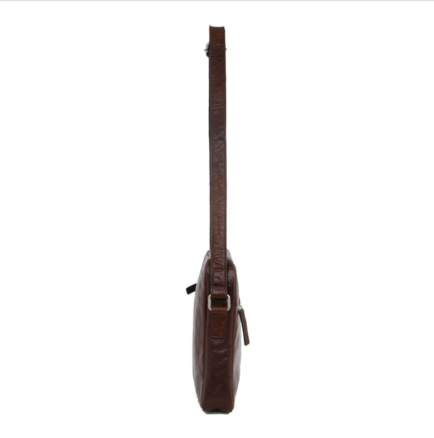 Pierre Cardin PC2795 Rustic Leather Cross Body-iPad Bag/Brown