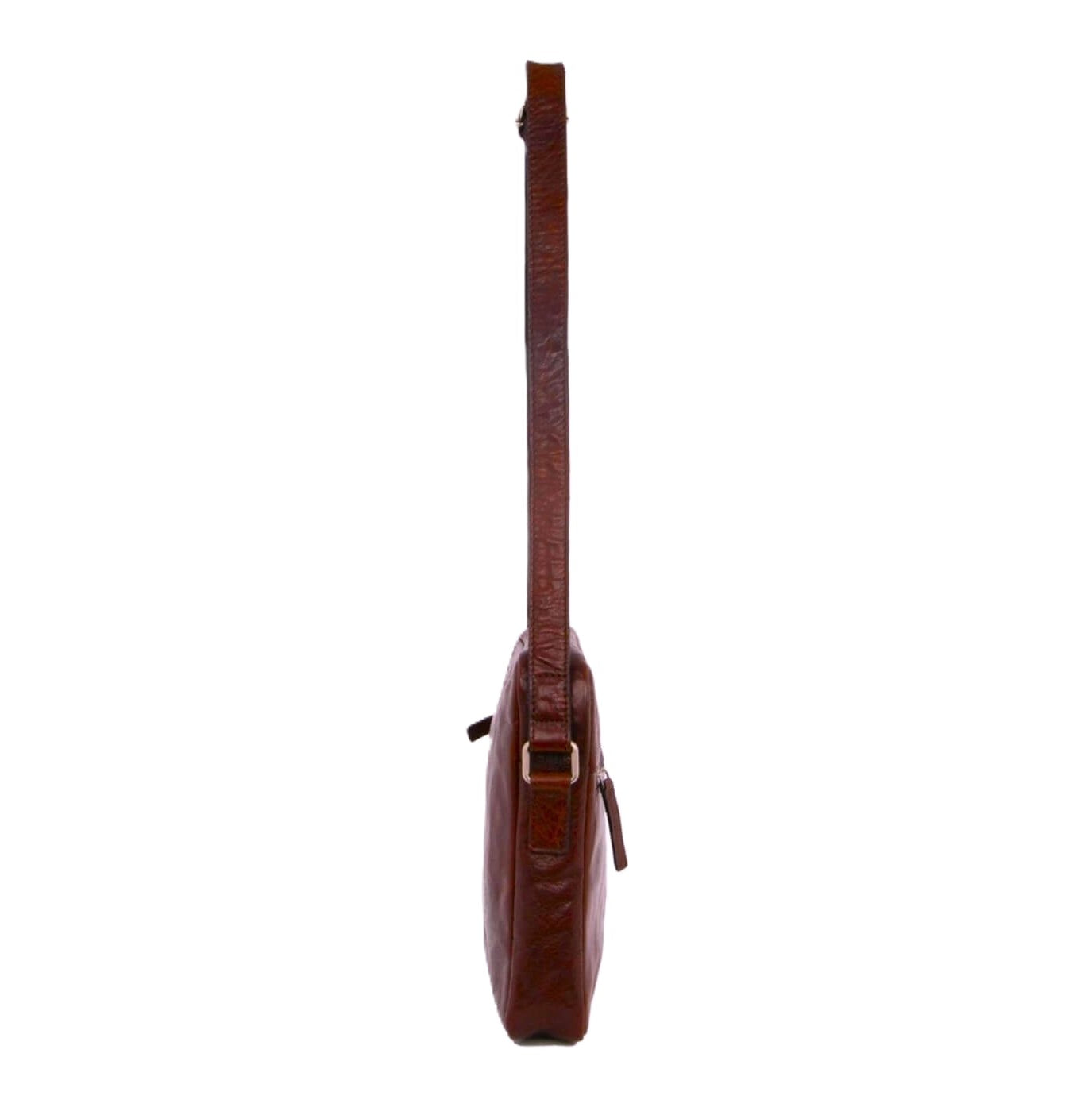 Pierre Cardin PC2795 Rustic Leather Cross Body-iPad Bag/Chestnut