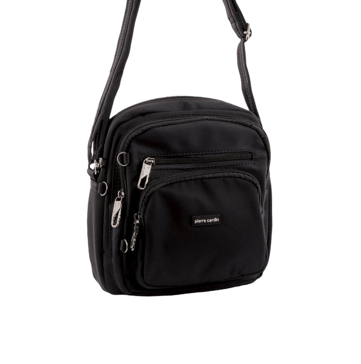 Pierre Cardin PC2890 Anti-Theft Nylon Cross Body Bag/Black