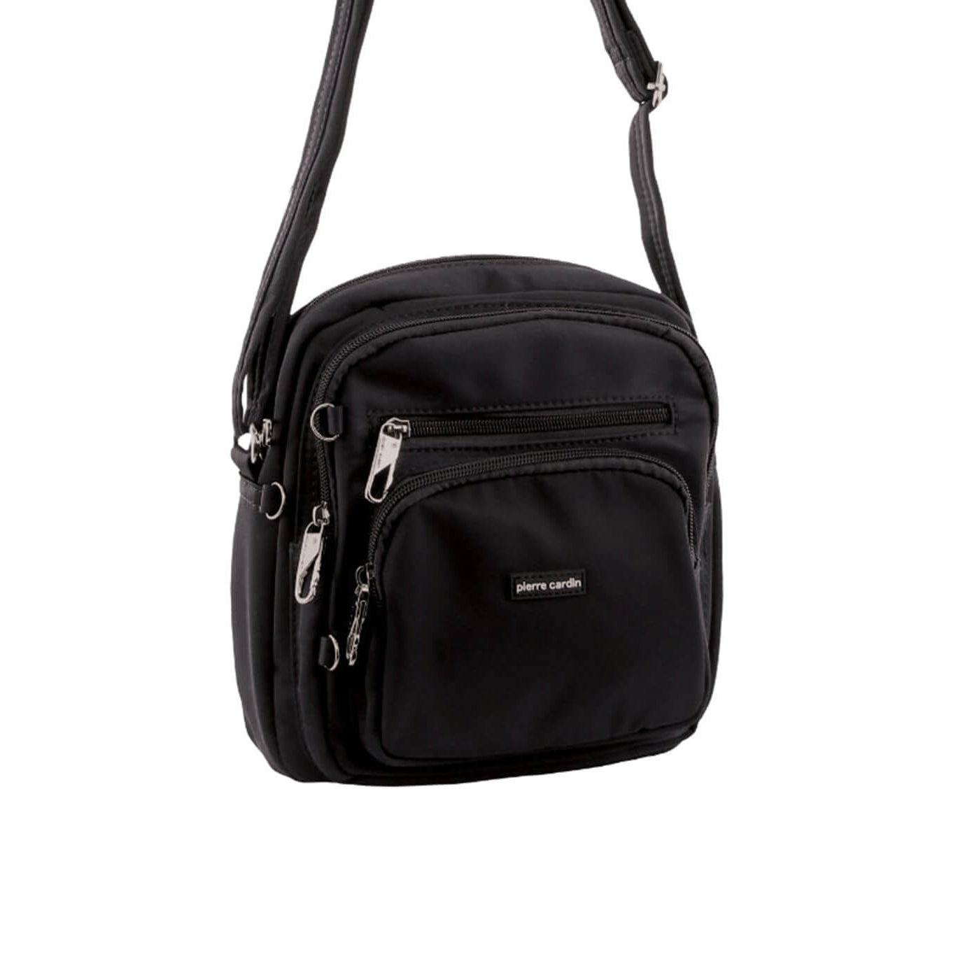 Pierre Cardin PC2890 Anti-Theft Nylon Cross Body Bag/Black