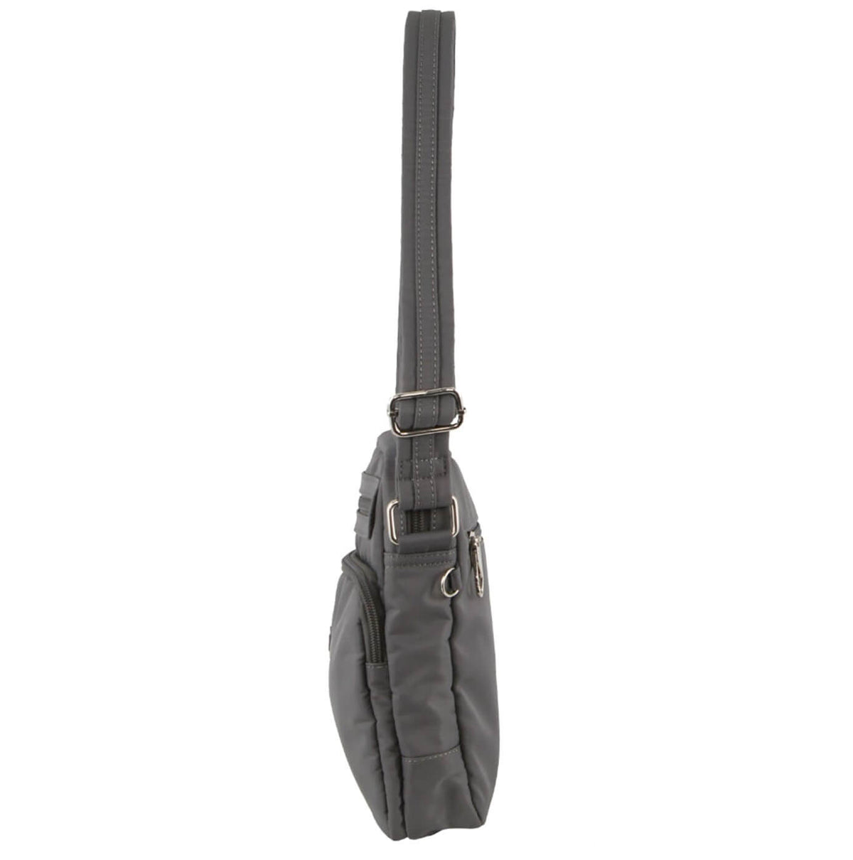 Pierre Cardin PC3265 Nylon Anti-Theft Cross Body-bag/Grey