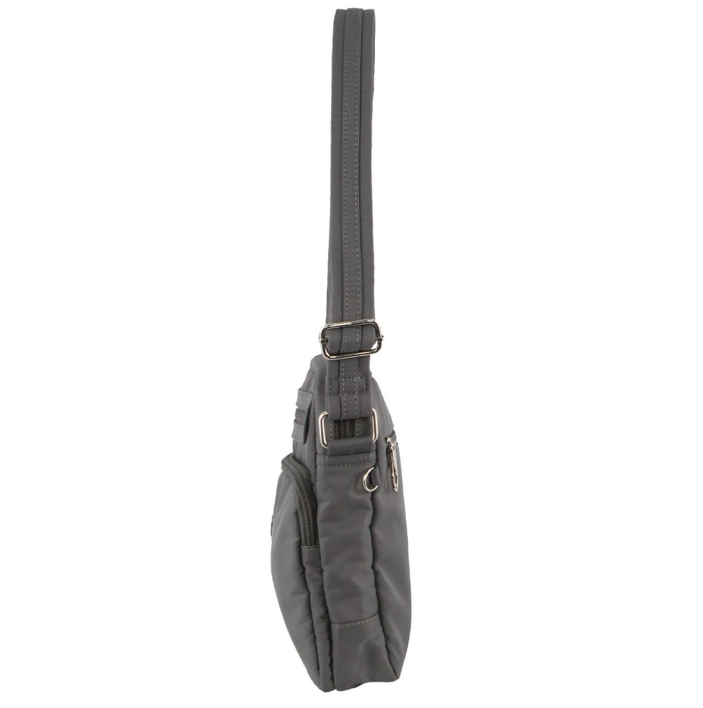 Pierre Cardin PC3265 Nylon Anti-Theft Cross Body-bag/Grey