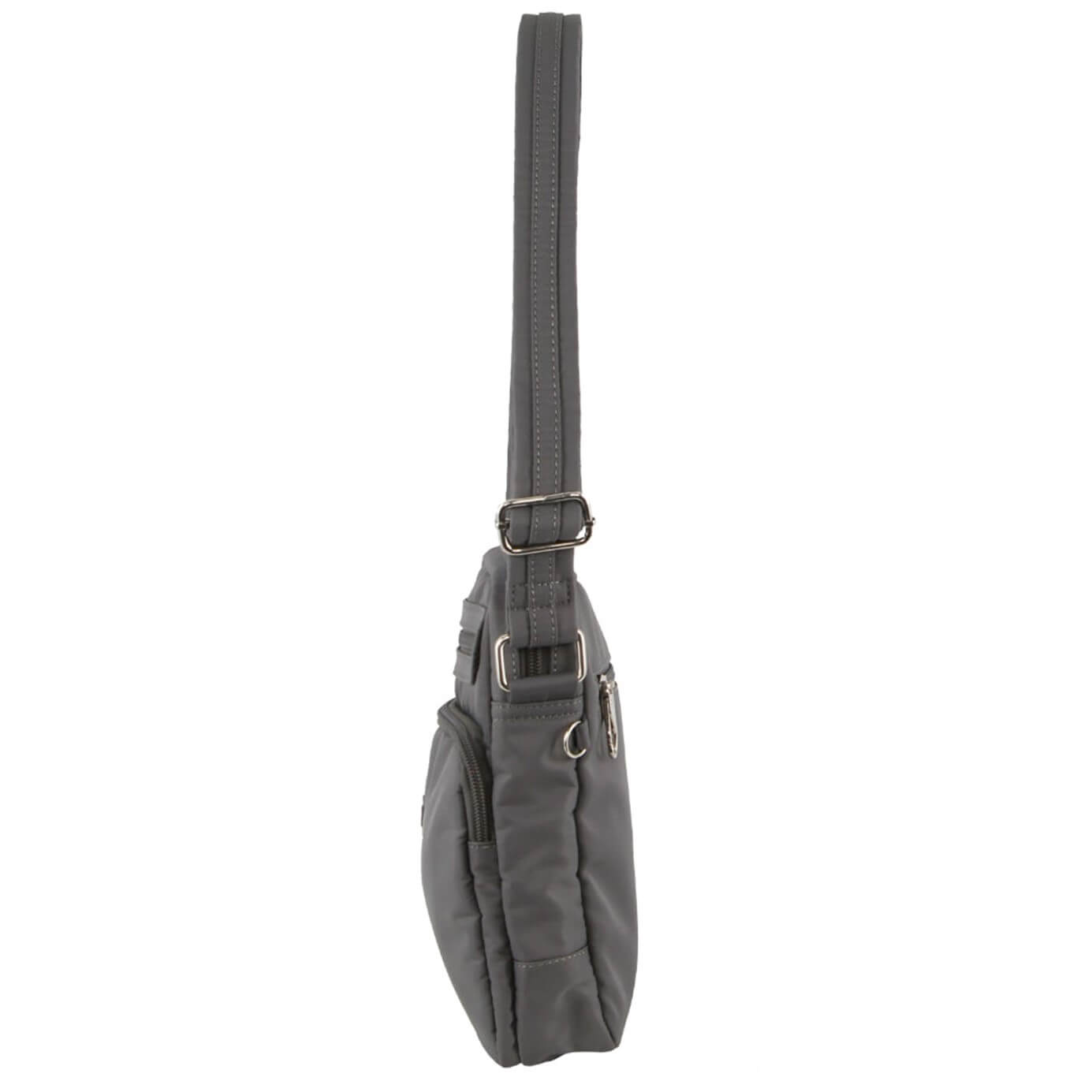 Pierre Cardin PC3265 Nylon Anti-Theft Cross Body-bag/Grey
