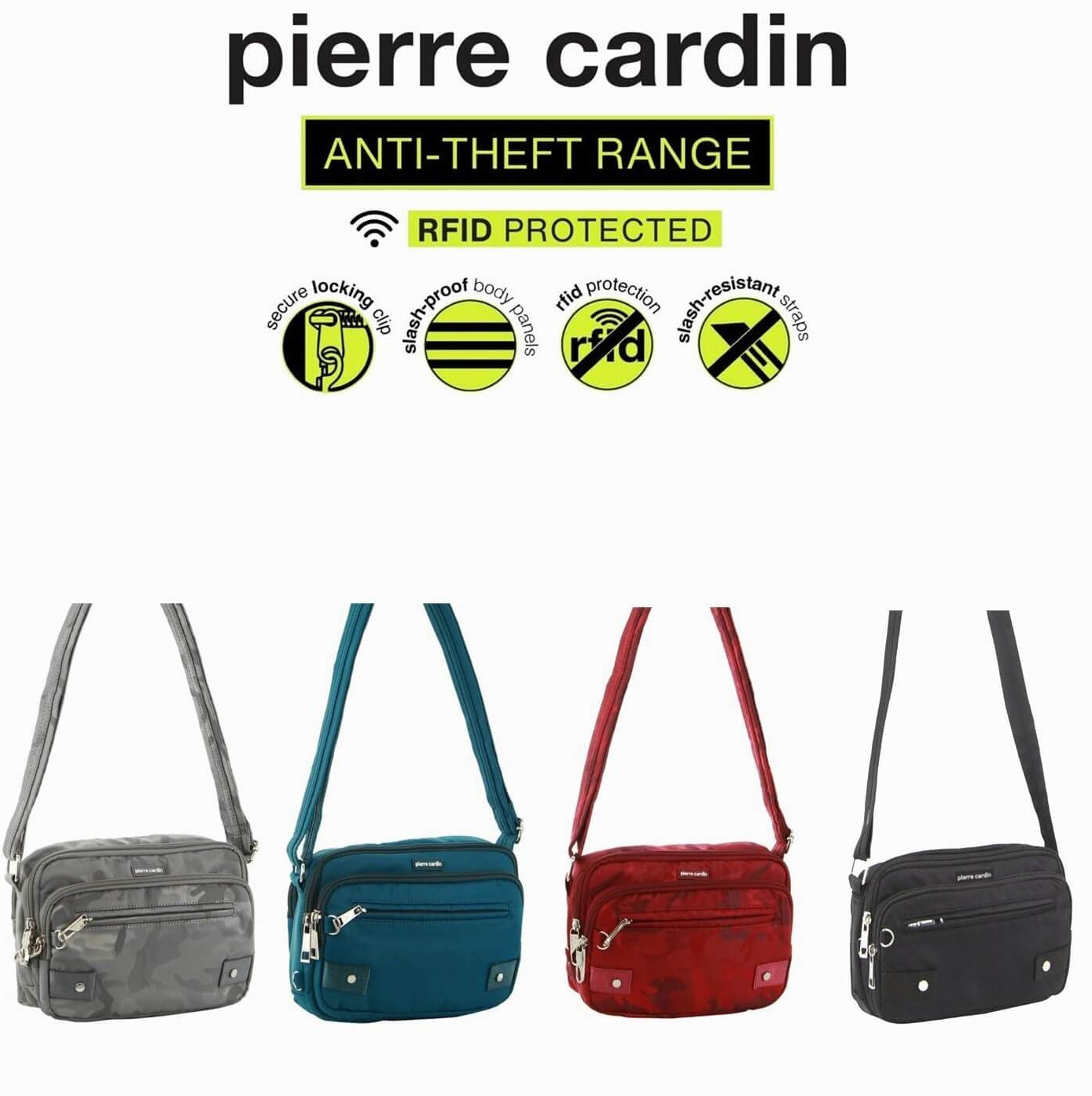 Pierre Cardin Anti-Theft Range