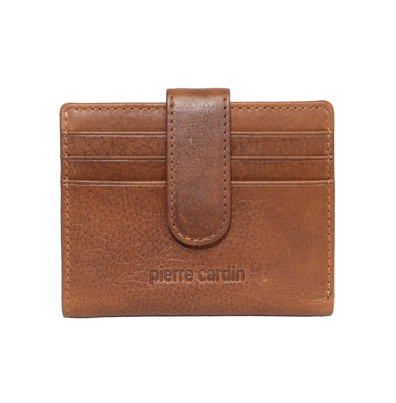 Pierre Cardin PC3308 Leather Bi-Fold Card Holder-Wallet/Tan