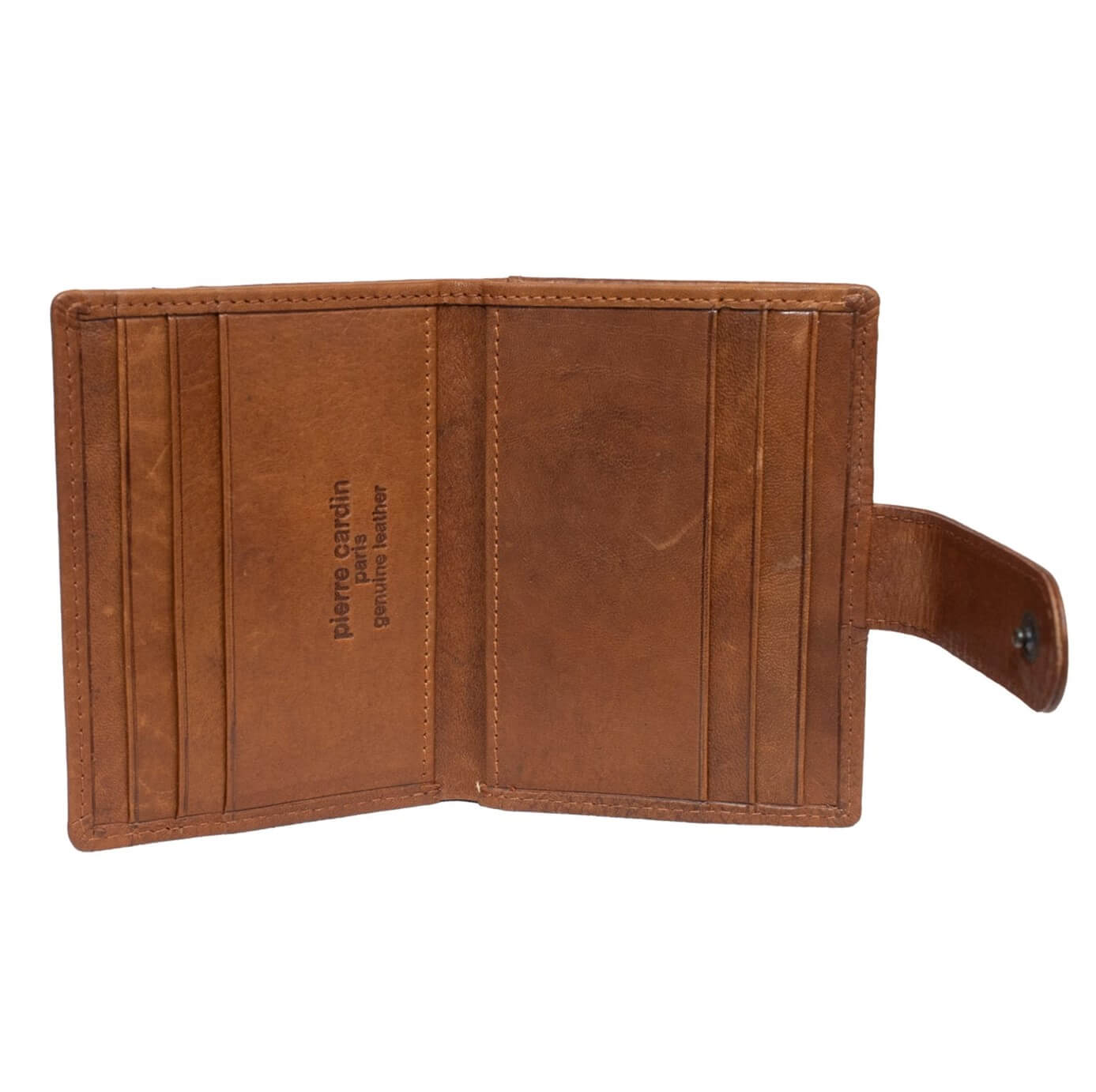Pierre Cardin PC3308 Leather Bi-Fold Card Holder-Wallet/Tan