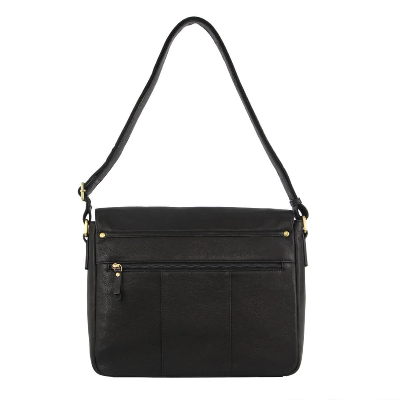 Pierre Cardin PC3500 Mens Leather Business Satchel/Black