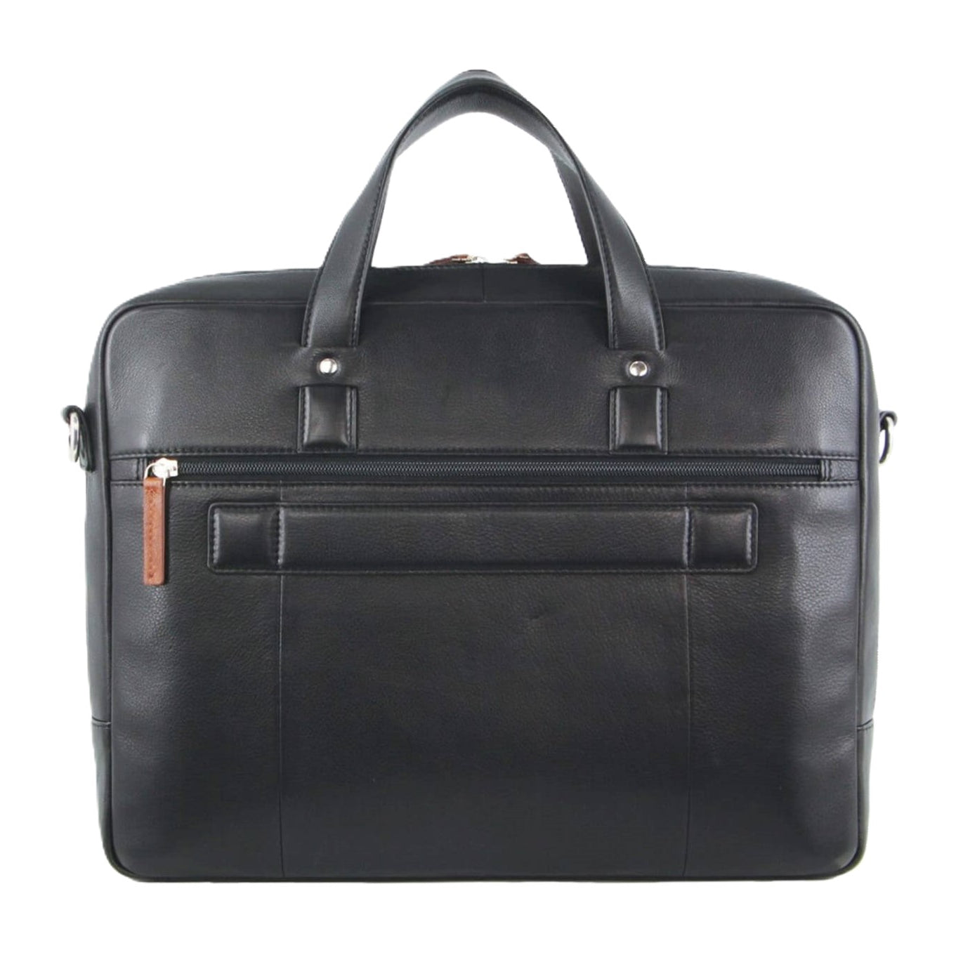 Pierre Cardin Leather Multi-Compartment Business Bag