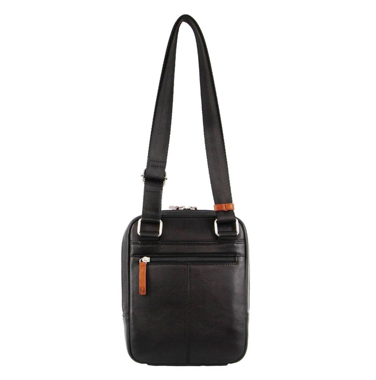 Pierre Cardin PC3602 Italian Leather Cross Body Bag/Black