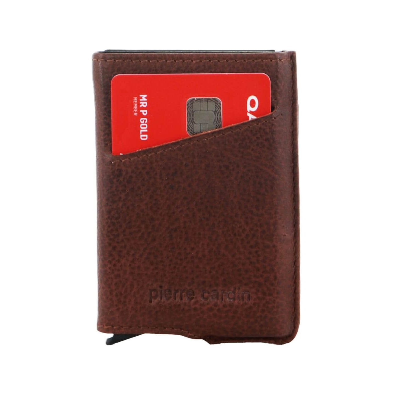 Pierre Cardin Leather Smart Slide Card Holder Wallet