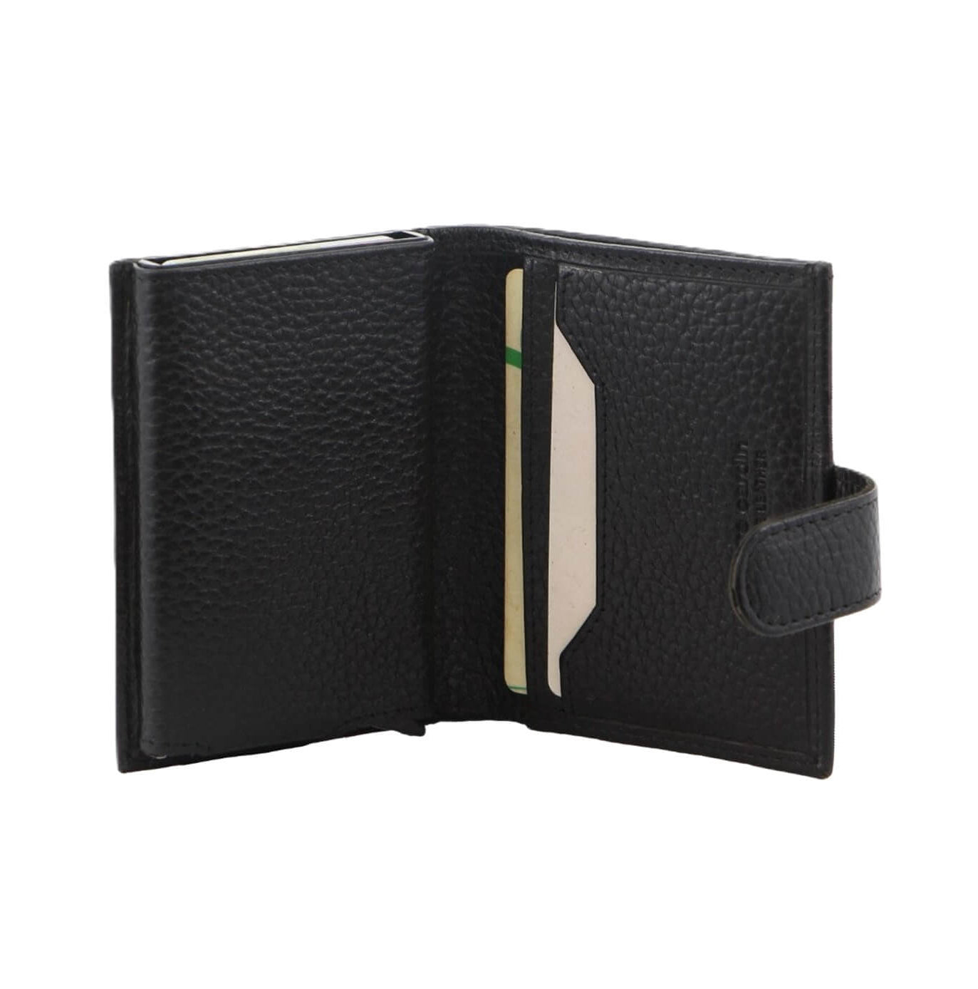 Pierre Cardin PC3644 Smart Slide Card Holder Tab Leather Wallet/Black