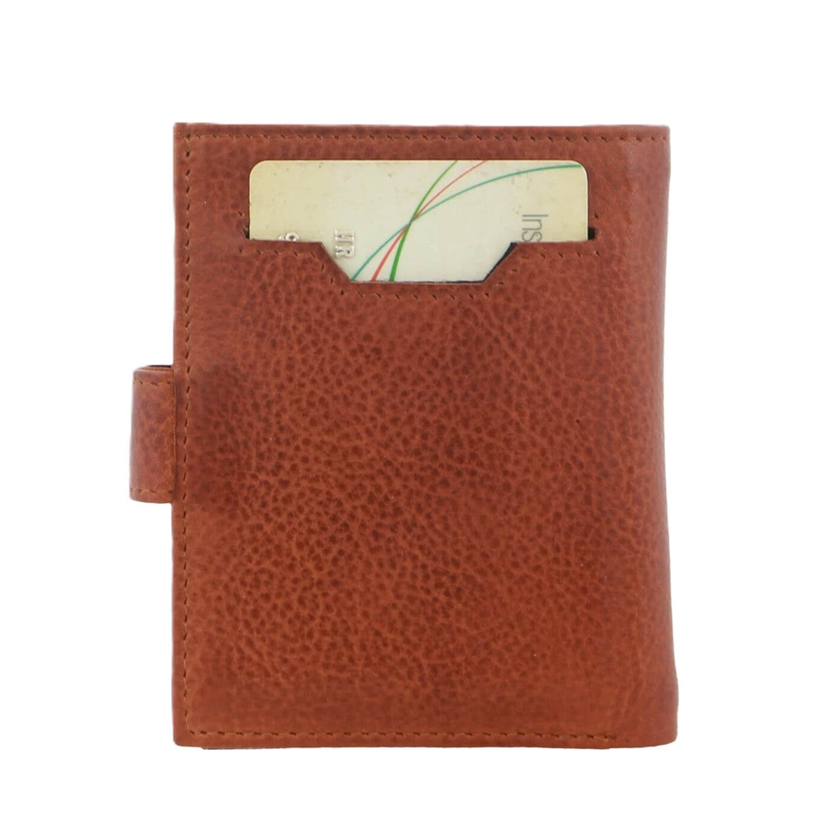 Pierre Cardin PC3644 Smart Slide Card Holder Tab Leather Wallet/Tan