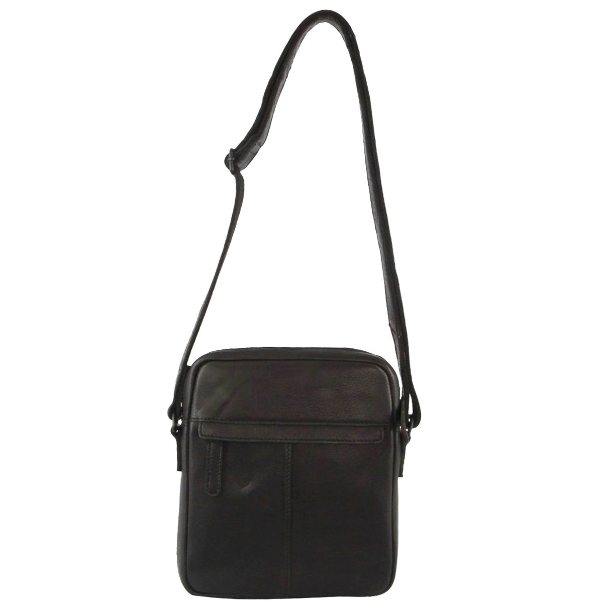 Pierre Cardin PC3752 Multi Compartment Cross-Body Bag/Black