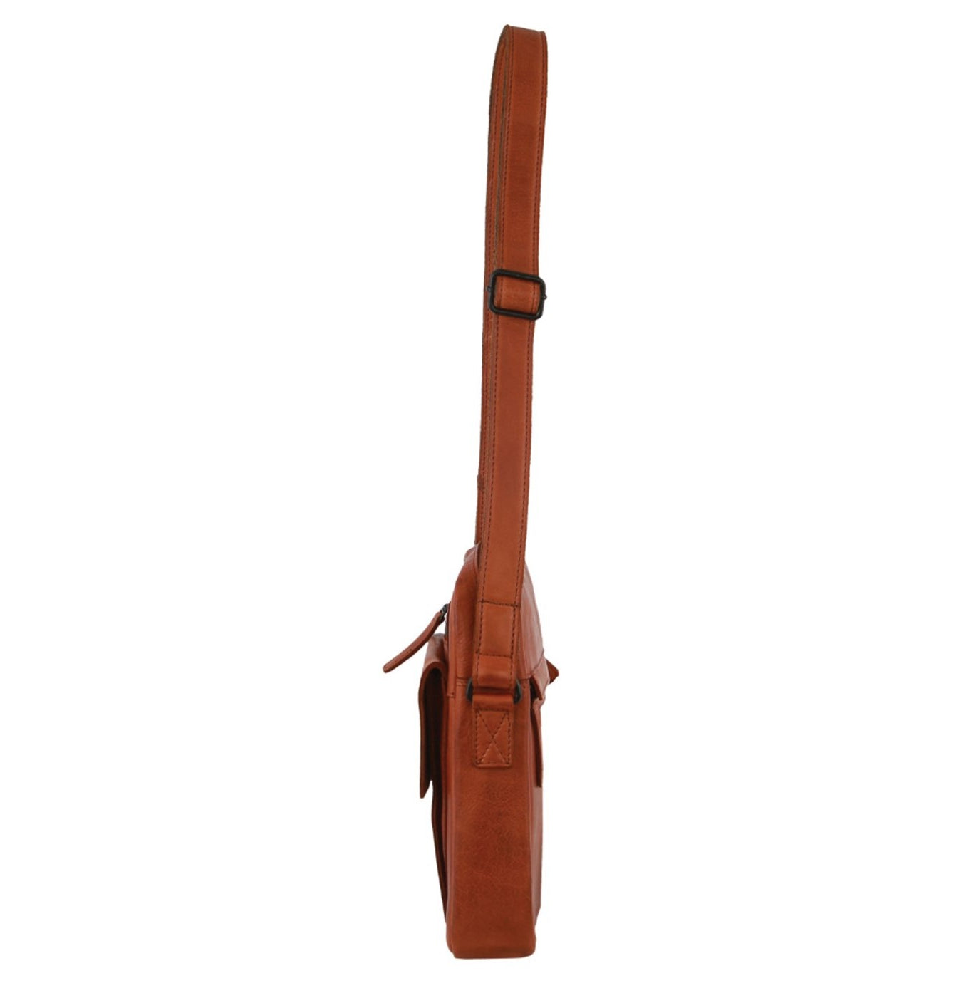 Pierre Cardin PC3752 Multi Compartment Cross-Body Bag/Cognac