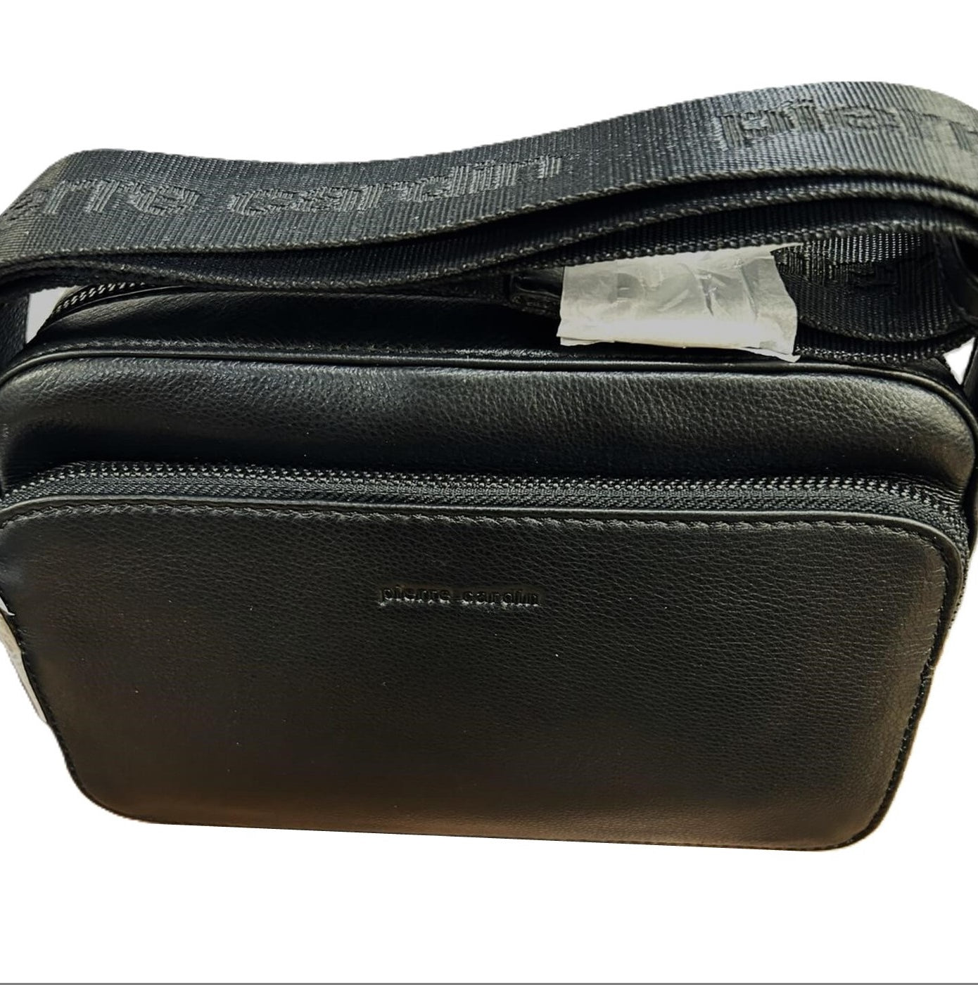 Pierre Cardin PC3816 Mens Italian Leather Cross Body Bag/Black