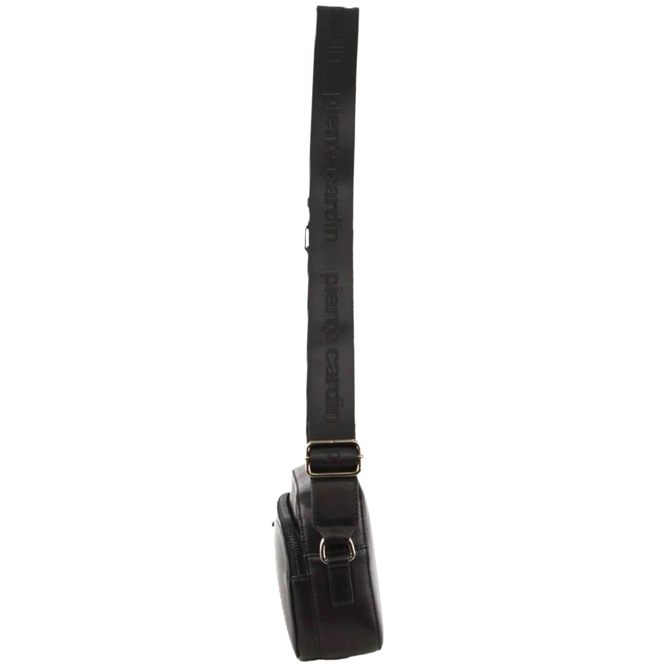Pierre Cardin PC3816 Mens Italian Leather Cross Body Bag/Black