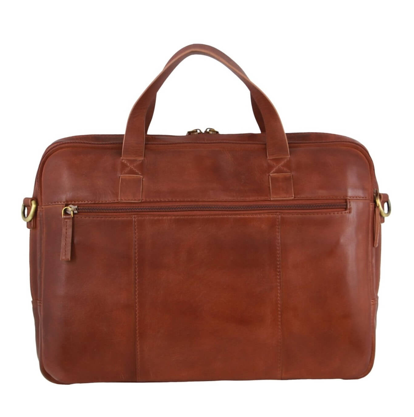 Pierre Cardin PC3831 Mens Leather Business Bag/Cognac