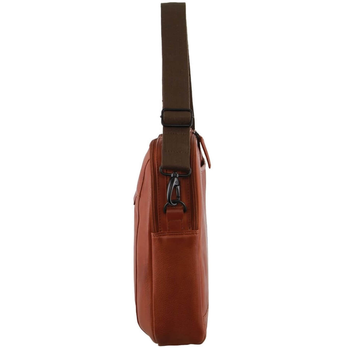 Pierre Cardin PC3876 Mens Italian Leather Computer-Business Bag/Cognac