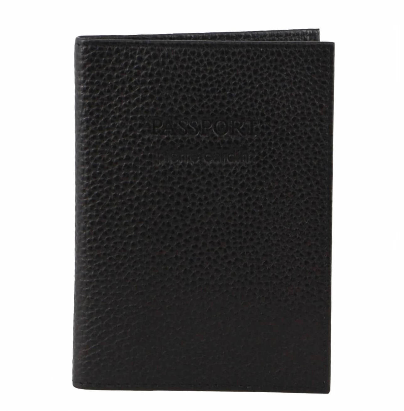 Pierre Cardin PC3909 Leather Passport Wallet Cover/Black